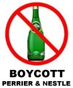Boycott Perrier/Nestle Water Pirates